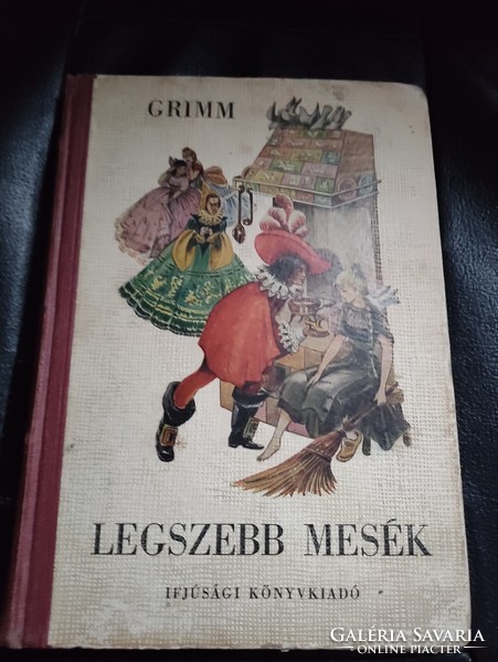 Grimm Legszebb Mesék -Róna Emy rajzaival 1953-as.