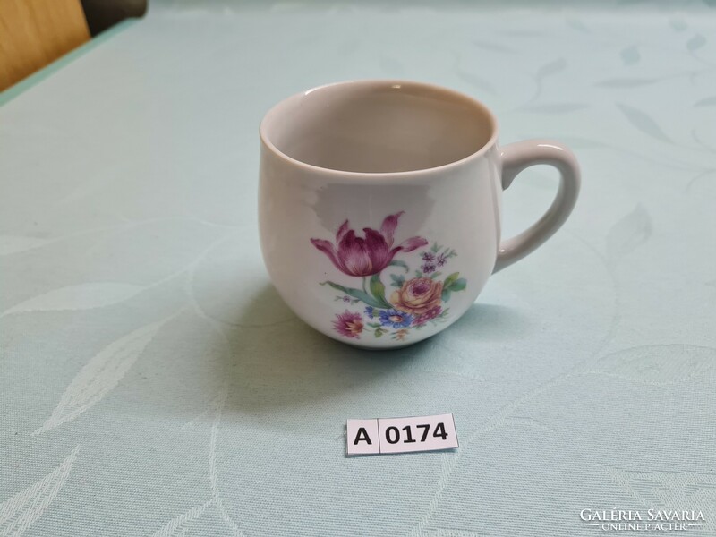 A0174 Kőbányai porcelángyár 1954-57 hasas bögre