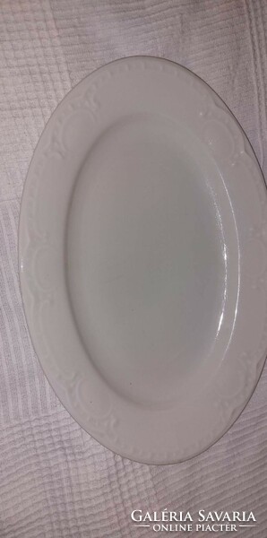 Mz Altrohlau patterned, large white roasting dish, centerpiece