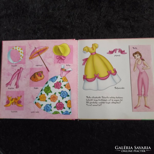 Disney: Rózsaszín álom mesekönyv felhajtható fülekkel