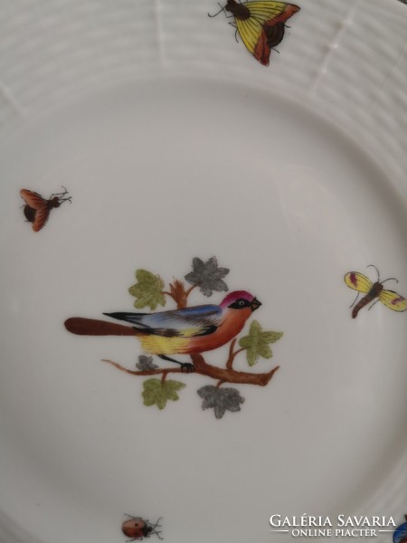 Herend bird pattern plate 1.