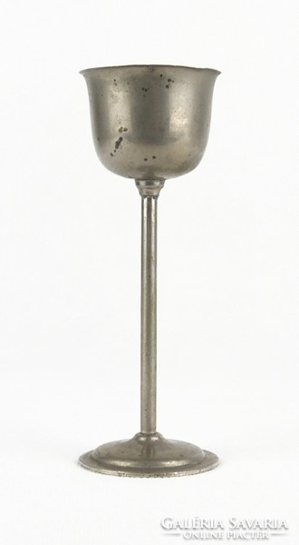 0X433 Régi fém stampedlis pohár 12 cm