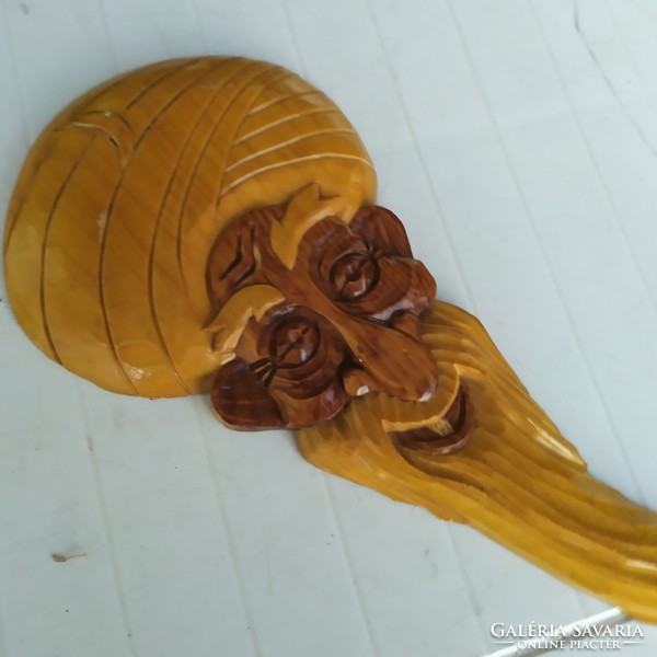 Carved wall decoration from the 70s for sale!