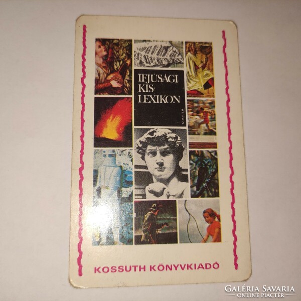 Kossuth book publishing card calendar 1979