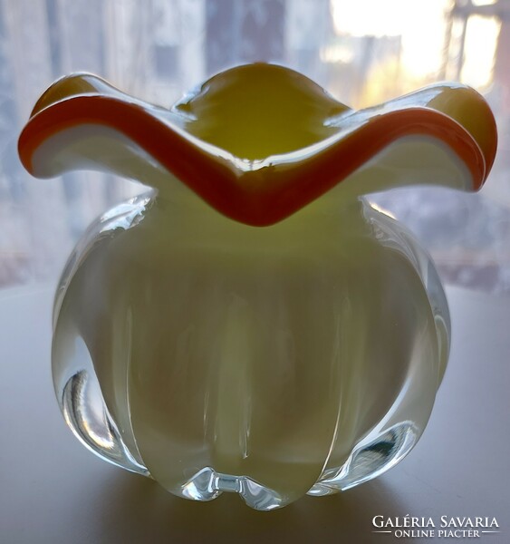 Muranoi üveg váza