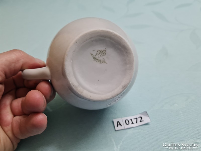 A0172 Köbánya porcelain factory 1954-57 belly mug