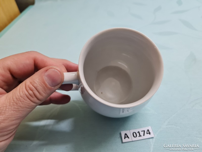 A0174 Köbány porcelain factory 1954-57 belly mug