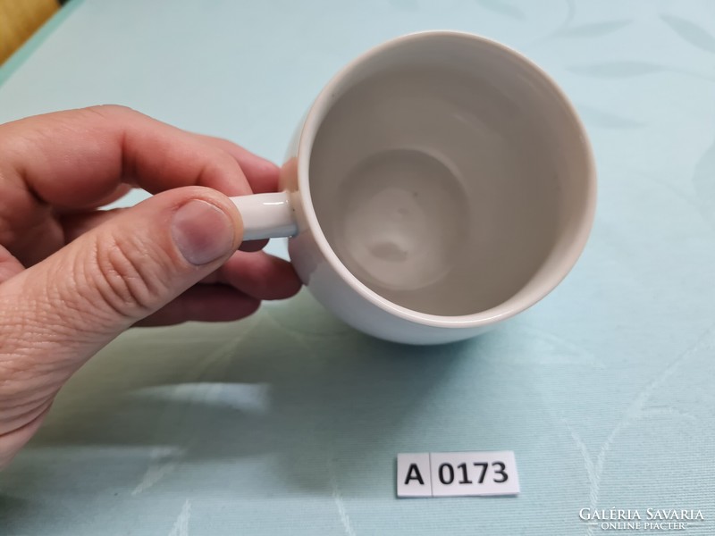 A0173 Köbánya porcelain factory 1954-57 belly mug