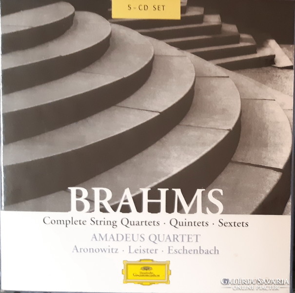Brahms: complete string quartets & quintets & sextets 5 cd set