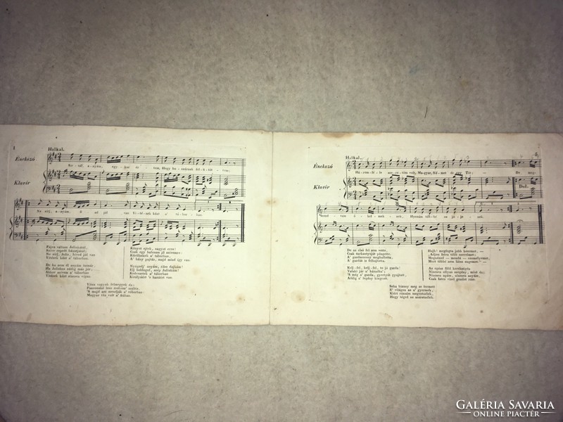 Antique sheet music!/1833/ National sheet music. / Made and applied to the pianoforte by Mark Rosenthal. 1. Booklet