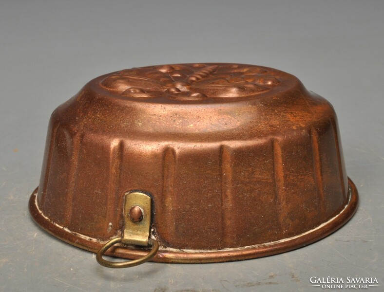 Copper kuglóf oven form! Beautiful shape with a butterfly pattern, for collection, gifts, decoration