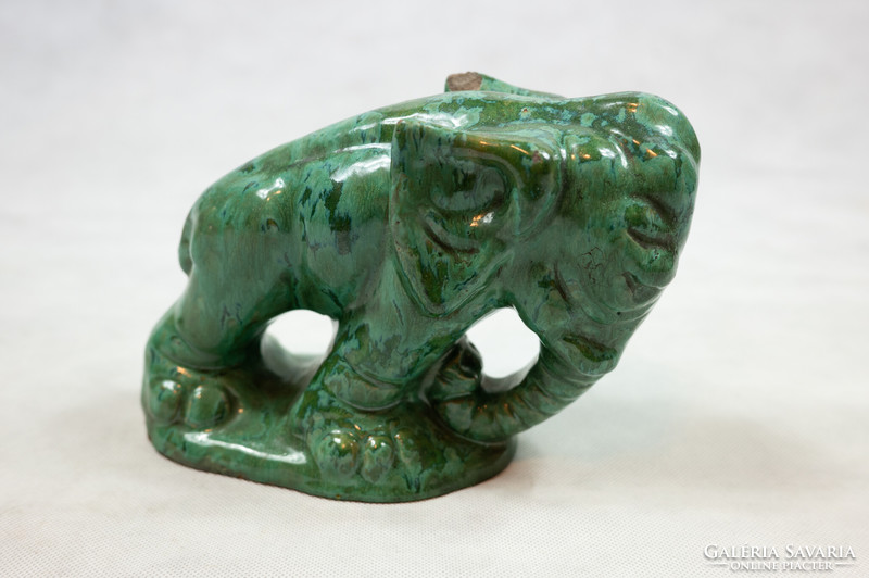 Hoppy art deco ceramic figure elephant