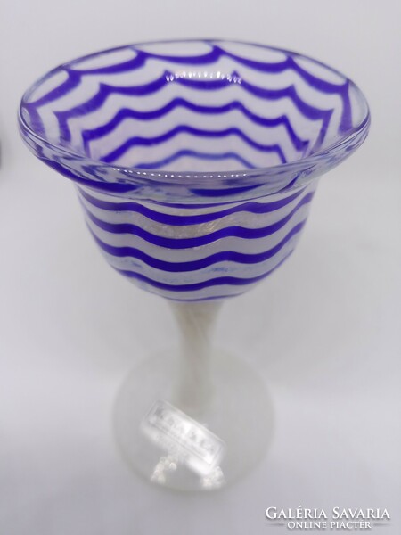 Kosta boda ulrika hydman-vallien glass tumbler from the 1970s, collector's item
