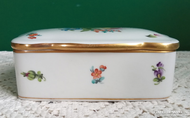 Herend porcelain jewelry box