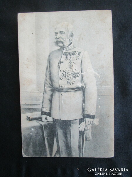 1916 Franz Josef Habsburg, King of Hungary, original and contemporary photo sheet