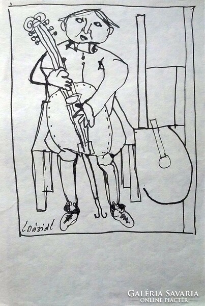 Dávid breathes: the virtuoso - original graphic