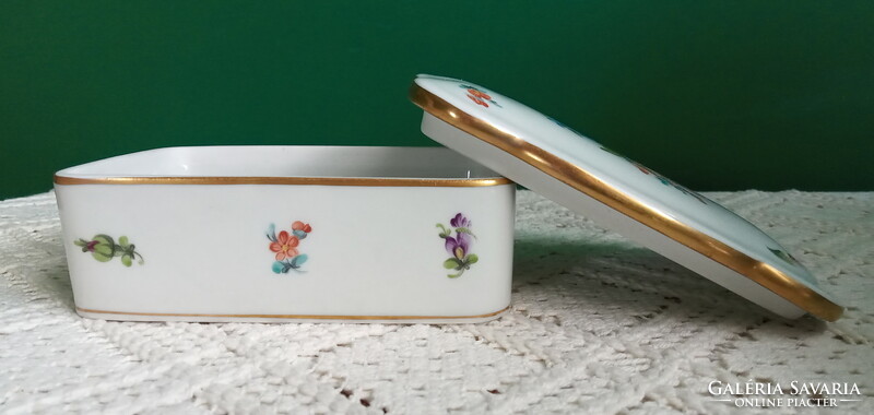 Herend porcelain jewelry box