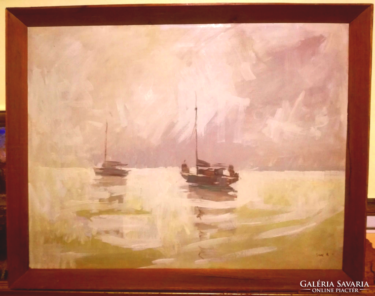 Lux antal balaton painting for sale