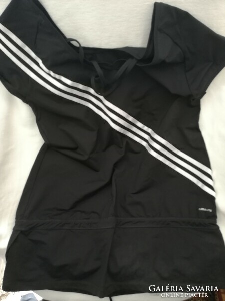 Adidas sport polo shirt, advantageous tunic cut, size 42