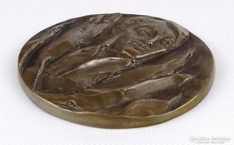 1M137 xx. Medal artist of the century: ady endre bronze plaque