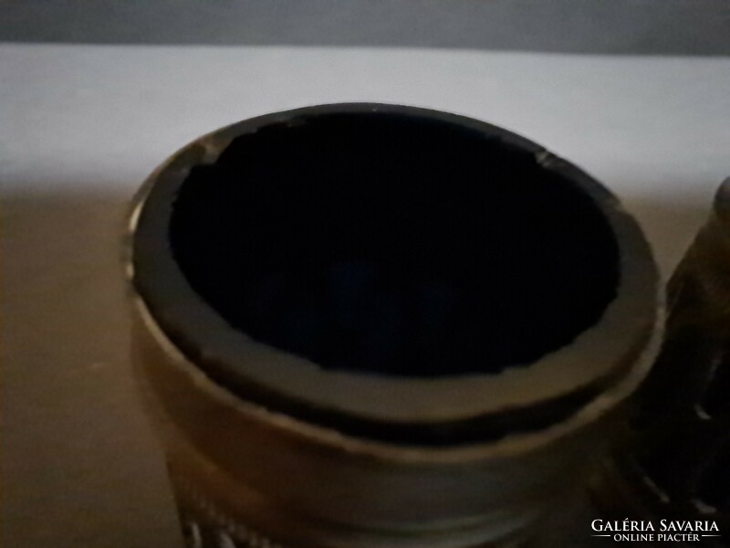 EPNS fűszerszórók kobaltüveggel