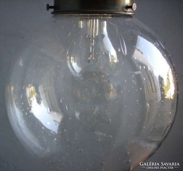 Bubble glass lamp 2 pcs