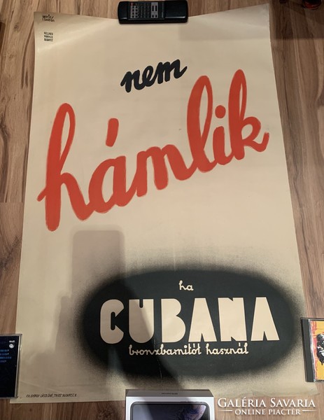 Cubana plakát 1930