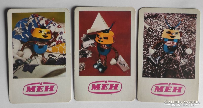 Bee card calendars 1978 - 3 in one