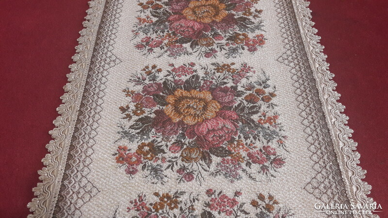 Old large tapestry rug (m3438)