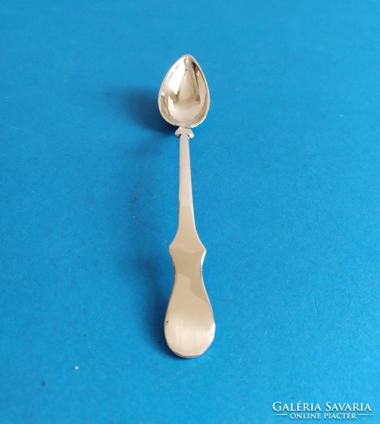 Antique silver teaspoon 1857