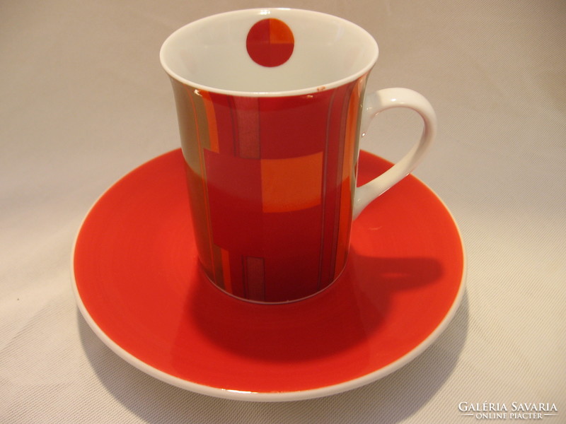 Op art patterned mug retsch arzberg