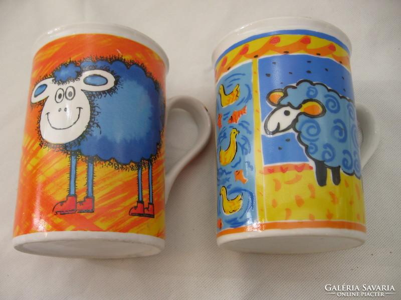 Lamb, duck kid mugs for Easter too
