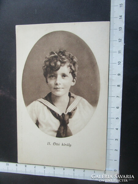 Crown Prince Otto of Habsburg, heir to the throne happy iv. Son of King Charles approx. 1920 Contemporary photo sheet
