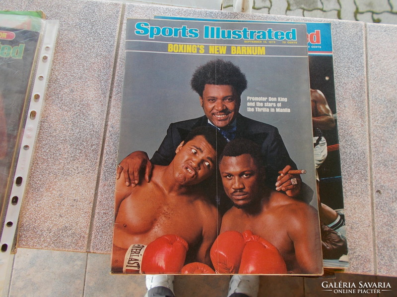 Sports Illustrated, 1975.boxng Ali.--Frazier
