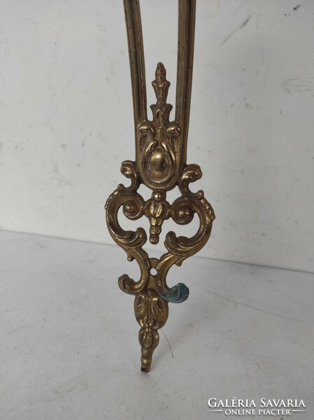 Antique onyx console table brass copper plinth 735 6893