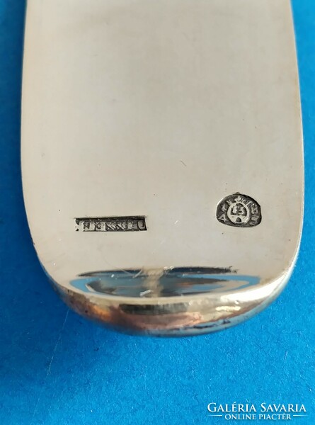 Antique silver ladle 1843