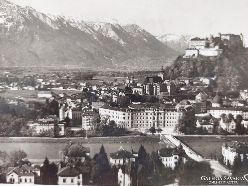 Old postcard Salzburg photo postcard
