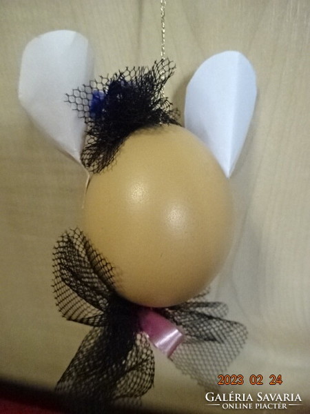 Easter bunny figure, handmade. Jokai.