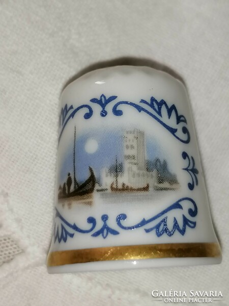 Rare Portuguese souvenir thimble. 24.