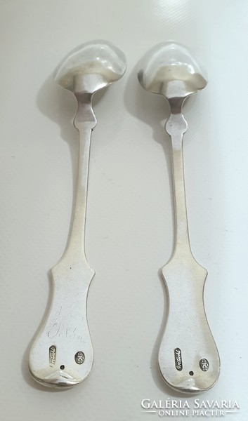 Antique (1864 - Gretschl) silver spoon (2 pieces)