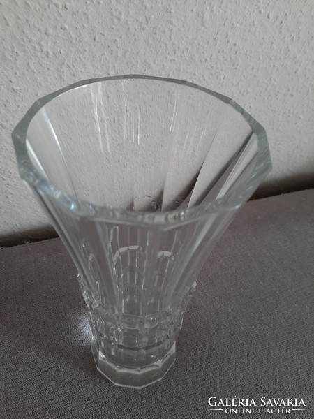 Szép csiszolt kristály váza