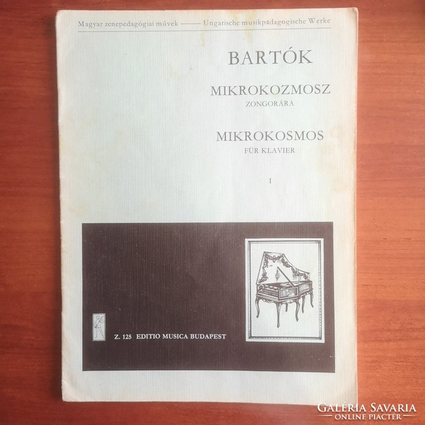 Bartók : Mikrokozmosz zongorára I. rész