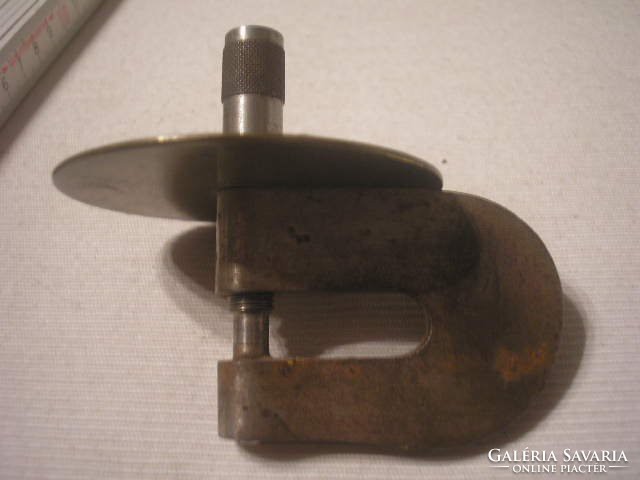 N18 Antique Museum Micrometer Industry Contemporary Calibrated Precision Operating Rarity Copper Roof