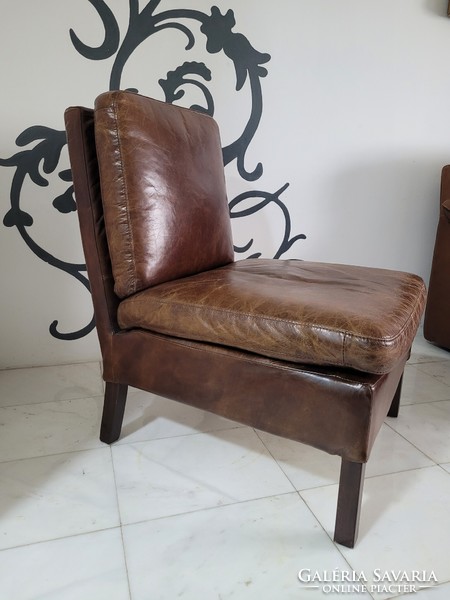 Unique lambskin armchair