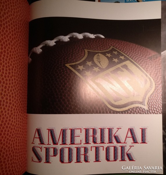 Amerikai sportok. Igényes szép könyv., Ajánljon!