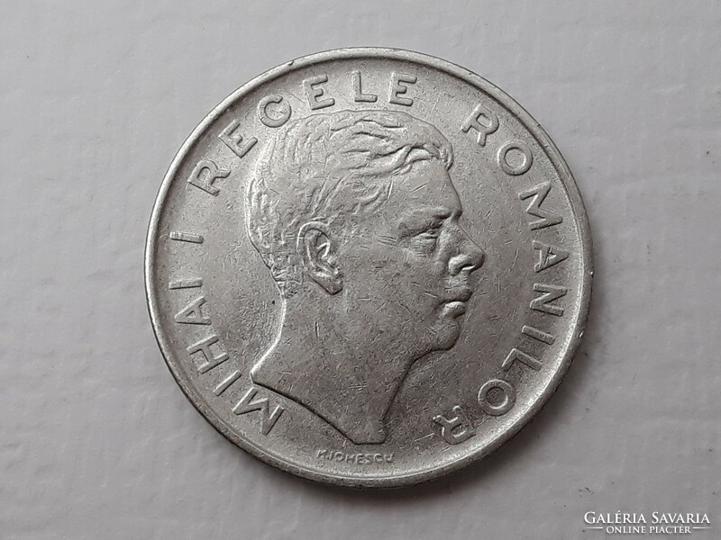 Románia 100 Lej 1944 érme - Román 100 Lei 1944 külföldi pénzérme