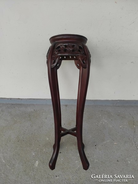 Antique Chinese furniture high table marble flat kaspo vase holder stand 744 6900