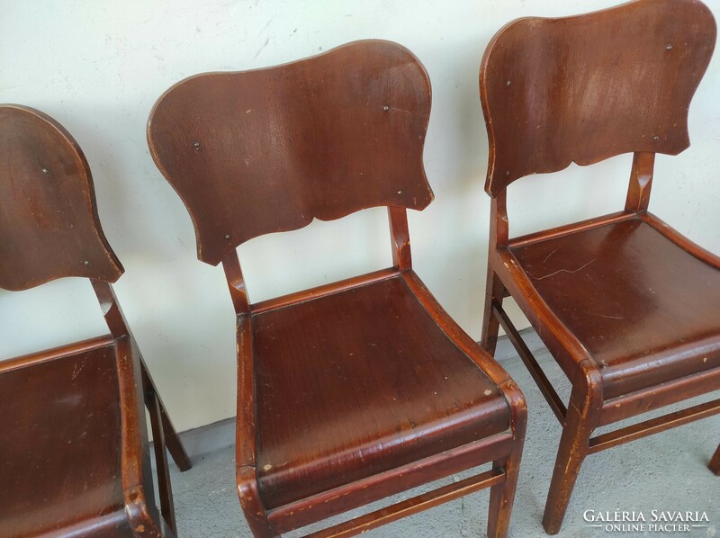 Antik thonet hajlított szék 4 darab jelzés nélkül 728 6891