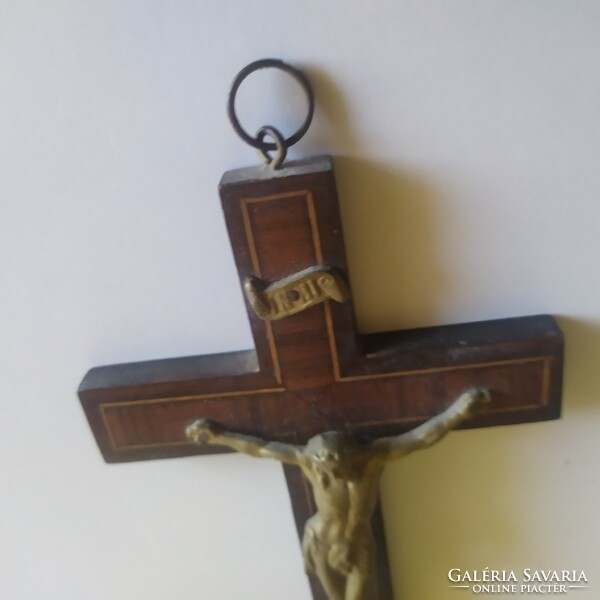 Crucifix / corpus with copper body for sale!