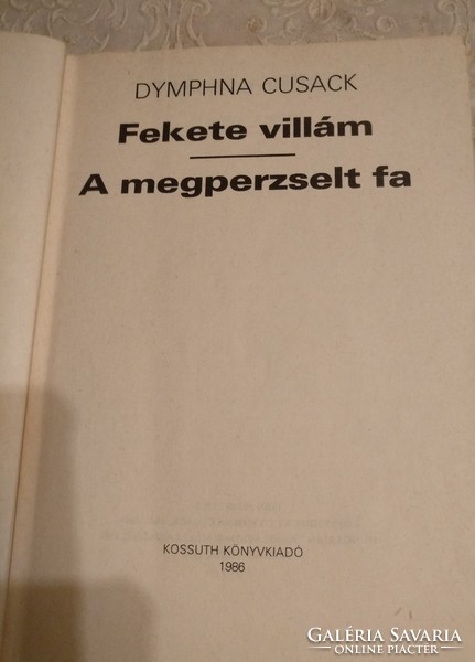 Cusack: Megperzselt fa, Fekete villám, ajánljon!